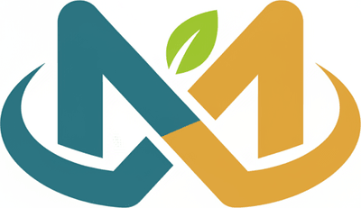 Стилизованный логотип микрофинансовой компании Mpc163, современный плоский дизайн в двух-трех цветах.