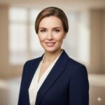 Профессиональный портрет русского бизнесмена, уверенный взгляд, дружелюбное выражение лица, студийное освещение.